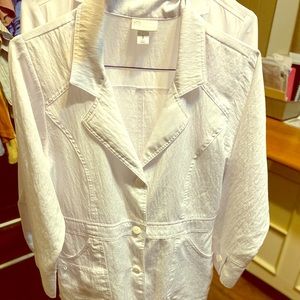 Wonderful Wonderwink White lab coat S